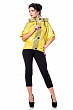 Куртка В-881 Aрт.102008 х/б+Print Тон 595 Желтый