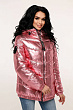 Куртка В-1237 Фольга Тон 7 + Тон 5А Орхидейный