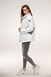 Куртка В-1300 Лаке Тон 1 Белый дымчатый