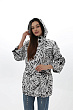 Куртка В-1292 Print Тон 101 Чорний