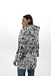 Куртка В-1292 Print Тон 101 Чорний