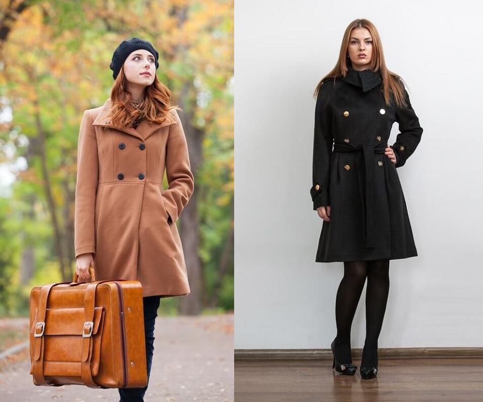Фото - Какие бывают женские демисезонные пальто - Поло - Модные рекомендации