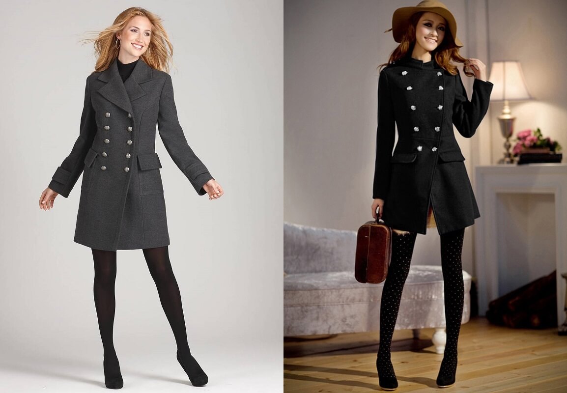 Какие бывают женские демисезонные пальто - Редингот - Модные рекомендации