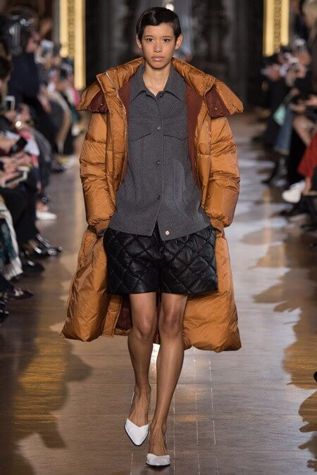 Стеганое женское пальто со стеганными шортами - Блог/Фаворитти