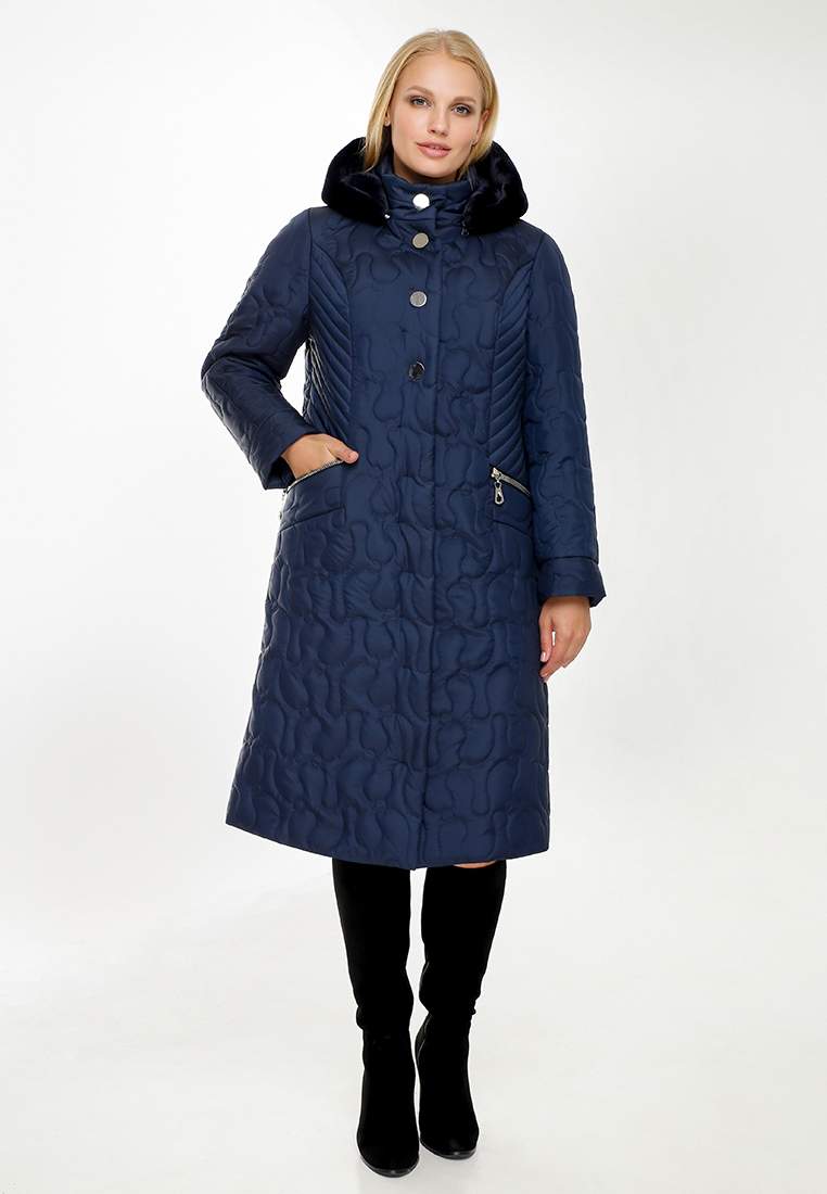 Расклешенное стеганое женское демисезонное пальто - Блог/Фаворитти