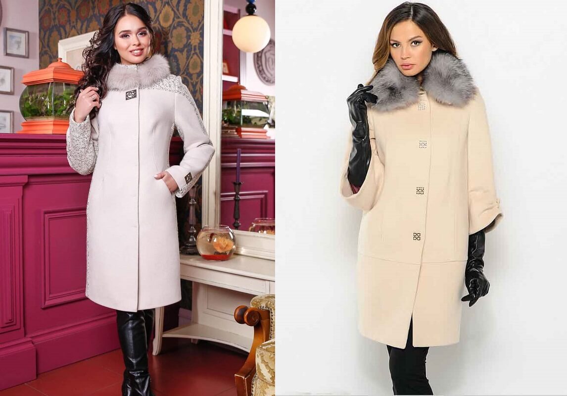 Зимнее женское пальто с искусственным и натуральным мехом - Блог/Фаворитти